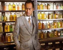 Ken Watanabe consuming alcohol